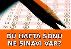 HAFTA SONU SINAV VAR MI? 18-19 Nisan ne sınavı var? ÖSYM e-YDS, EKPSS, ATA AÖF sınav oturum tarihi ve saatleri