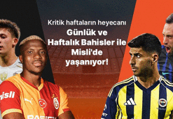 Şampiyonluk yarışı kızışıyor, düşme hattı alev alıyor! Kritik haftaların heyecanı Günlük ve Haftalık Bahisler ile Misli'de yaşanıyor