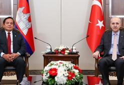 TBMM Başkanı Kurtulmuş, Borith'i kabul etti