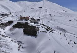 Palandöken’de kayak sezonu uzadı: Mayıs sonuna kadar kayak yapılabilecek