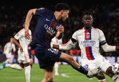 PSG evinde yıkıldı! Olimpik Lyon 2 golle kazandı