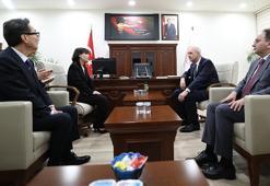 TBMM Başkanı Kurtulmuş rahatsızlanan Güney Kore milletvekilini ziyaret etti