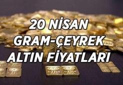 SON DAKİKA ALTIN FİYATLARI 20 NİSAN | Gram-Çeyrek altın kaç liradan işlem görüyor? Altın fiyatları CANLI takip ekranı...