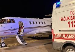 Ambulans uçak 18 günlük bebek için havalandı