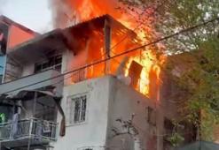 İzmir Karabağlar’da şüpheli yangın: Binlerce uyuşturucu hap ele geçirildi, 10 gözaltı