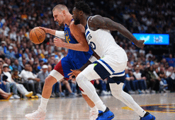 NBA'de Minnesota Timberwolves, Denver Nuggets'ı devirdi! Seriyi 1-1'e getirdi