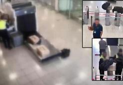 Görüntüler İstanbul Havalimanı'ndan! Yer hizmetleri aracıyla kokain sevkiyatı kamerada