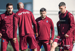 Trabzonspor, Samsunspor maçı hazırlıklarına devam etti