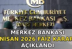 MERKEZ BANKASI FAİZ KARARI BELLİ OLDU📍Yılın 3. faiz kararı: 2026 Nisan Merkez Bankası faiz kararı ne oldu? Merkez Bankası Para Politikası Kurulu (PPK) faizi sabit mi bıraktı?