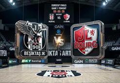 Beşiktaş GAİN-JL Bourg EuroCup final serisi ilk maç kaç kaç bitti?