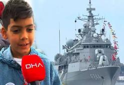 23 Nisan'da çocuklardan TCG Barbaros'a yoğun ilgi: ‘Gurur verici’