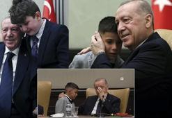 Cumhurbaşkanı Erdoğan, 23 Nisan'da çocuklarla bir araya geldi