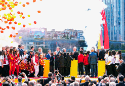 Galatasaray'da Aslantepe Vadisi projesinin temeli atıldı