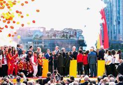 Galatasaray'da Aslantepe Vadisi projesinin temeli atıldı