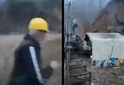 Giresun’da heyelan dehşeti! Toprak her şeyi yuttu, işçiler felaketten kaçtı
