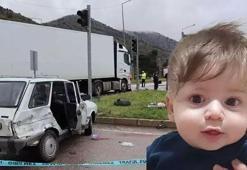 Taziye dönüşü facia: Yamaç bebek yola savrulup TIR’ın atında can verdi