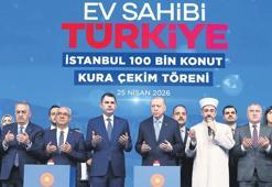 100 bin konutun kura çekimi başladı: ‘İstanbul’da çözüm kentsel dönüşümdür’