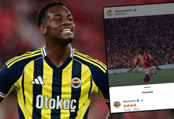 Derbi sonrası Jhon Duran'dan Fenerbahçe taraftarını kızdıran paylaşım!