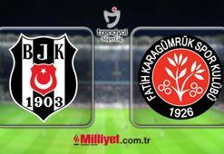Beşiktaş-Fatih Karagümrük maçı kaç kaç bitti? BJK-Karagümrük maç sonucu