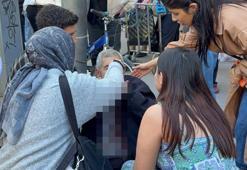 Sokak ortasında dehşete düşüren olay! 14 yaşındaki çocuk yaşlı adamı hastanelik etti