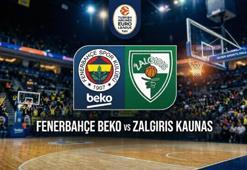Fenerbahçe Beko - Zalgiris Kaunas maçı kaç kaç bitti?