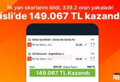 İlk yarı skorlarını bildi, 339.2 oran yakaladı! Misli’de 149.067 TL kazandı…