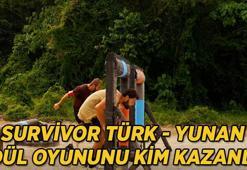 SURVİVOR SON BÖLÜM: Türk - Yunan ödül oyununu hangi takım kazandı ve bu hafta eleme potasına kim girdi?