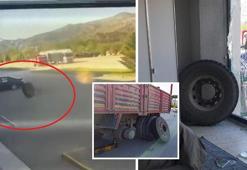 Amasya'da akılalmaz kaza! Mağaza camını tuzla buz eden "davetsiz misafir" kamerada