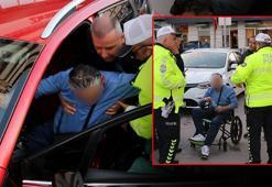 Yolculardan şoke eden itiraf! Engelli sürücüye korsan taksi cezası