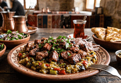 Patlıcanın En İsli Hali: Tam Ölçülü Söğürme Kebabı Tarifi