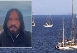 Küresel Sumud Filosu'nda yer alan aktivist 'Yerli John Wick' Ömer Aslan, son durumu Milliyet'e anlattı