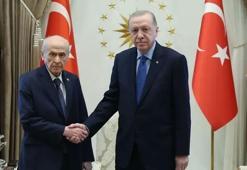 Cumhurbaşkanı Erdoğan ile MHP lideri Bahçeli görüşmesi sona erdi