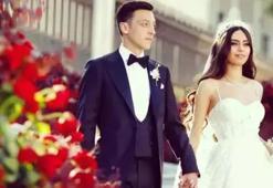 Mesut Özil'den Amine Gülşe'ye romantik kutlama: Ömrüm!