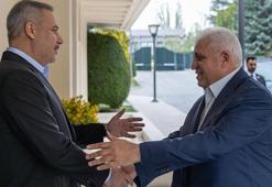 Dışişleri Bakanı Hakan Fidan, Haşdi Şabi Komisyonu Başkanı Feyyad ile görüştü