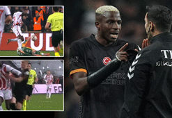 Samsunspor-Galatasaray maçında Günay Güvenç kararı Trio hakemlerini görüş ayrılığına düşürdü! 'Faul yapıldı, kırmızı yanlış'