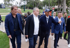 Gençlik ve Spor Bakanı Osman Aşkın Bak, Turkish Airlines Open 2026 Golf Turnuvası ödül töreni için Antalya'da