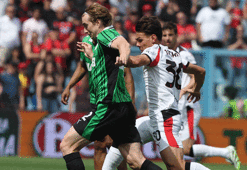 10 kişi Milan Sassuolo'ya kaybetti