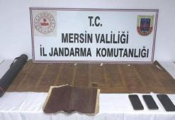 Mersin'de tarihi eser operasyonu! Tevrat ele geçirildi