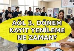 AÖL 3. DÖNEM KAYIT YENİLEME 2026📍 Açık lise yeni kayıt ve kayıt yenileme ne zaman yapılacak? AÖL 3. dönem kayıt takvimi açıklandı mı?