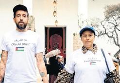 Bienalde Filistin’e drone korosuyla destek