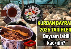 GERİ SAYIM BAŞLASIN ❗ Bayram ne zaman, bayram tatili kaç gün? 2026 Kurban Bayramı tarihleri hangi günler, bayrama kaç gün kaldı?
