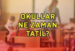 YAZ TATİLİ | OKULLAR NE ZAMAN KAPANACAK? 2026 Okullar ne zaman, hangi gün kapanacak? Yaz tatiline kaç gün kaldı? MEB tatil takvimi