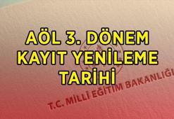 AÖL 3. DÖNEM KAYIT YENİLEME TAKVİMİ 2026: Açık lise 3. dönem kayıtları ve kayıt yenileme ne zaman, hangi gün başlayacak?