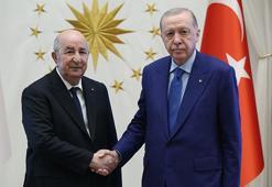 Cezayir Cumhurbaşkanı Ankara'da! Cumhurbaşkanı Erdoğan: Cezayir ile iş birliğimiz gelişiyor