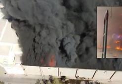 Meksika’da alışveriş merkezinde yangın!