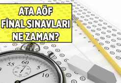 Sınav Haberleri: ATA AÖF final sınavları ne zaman? 2026 ATA AÖF sınav yerleri belli oldu mu?