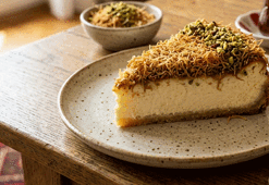 Çıtır Çıtır Bir Lezzet: Kadayıf Kaplamalı Cheesecake Tarifi