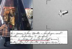 Pentagon'un gizli UFO dosyalarında ne var? Esrarengiz telsiz konuşması sızdı: 'Saat 10 yönünde bir cisim var'