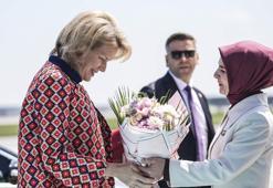 Belçika Kraliçesi Mathilde İstanbul’da! 428 kişilik heyet Türkiye’ye indi