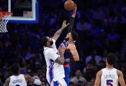 NBA'de New York Knicks play-off rekorunu egale etti! Doğu Konferansı'nda finale çıktı